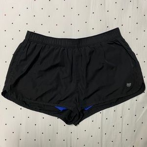 Forever 21 Colorblocked Woven Run Shorts